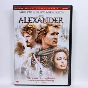 Alexander‎ 2-Disc Widescreen Special Edition DVD Colin Farrell Angelina Jolie